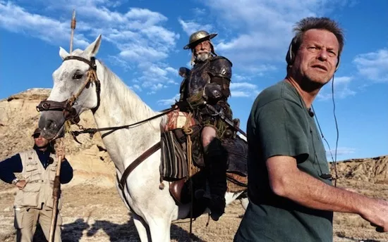 WHERE'S SANCHO PANZA WHEN YOU NEED HIM? Jean Rochefort and Terry Gilliam, both Lost In La Mancha - IFC FILMS