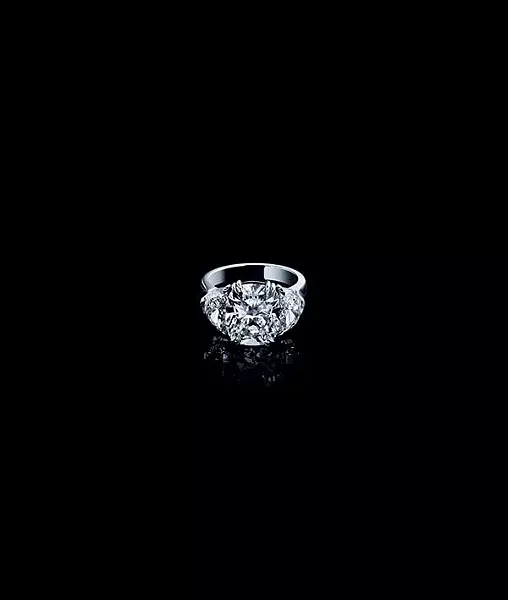 A cushion cut ring by Sasha Primak. Available from Hummingbird Jewelers in Rhinebeck.