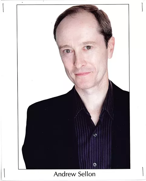 Andrew Sellon takes on the role of Tesla in "The Dangers of Electric Lighting."