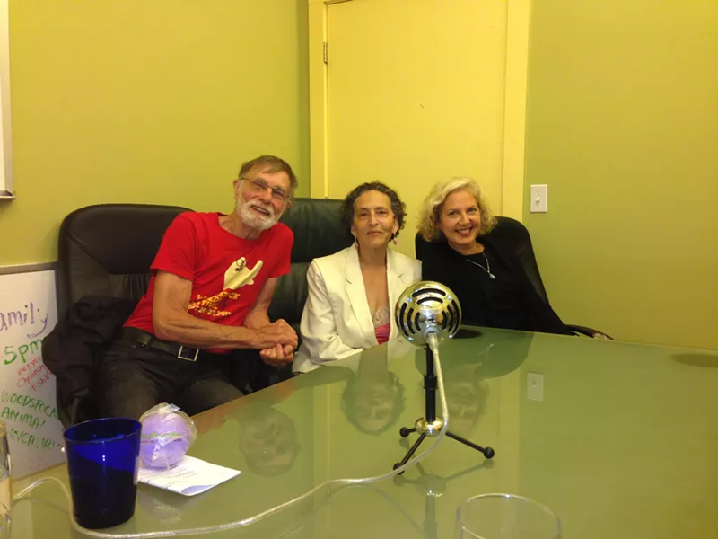 Chris Collins, Verna Gillis, and Audrey Rapoport