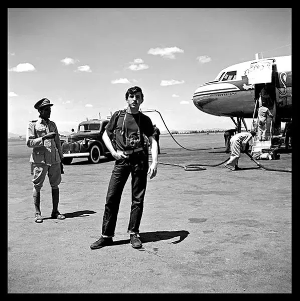 Dennis Stock in Ethopia in 1952, on his way to photograph Haile Selassie II. - DENNIS STOCK/MAGNUM PHOTOS