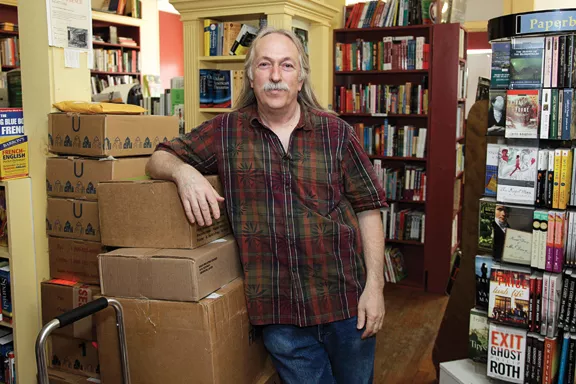 Dick Hermans of Oblong Books in Rhinebeck. - DAVID MORRIS CUNNINGHAM