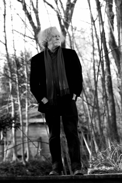 Ed Sanders outside his Woodstock home. - JENNIFER MAY