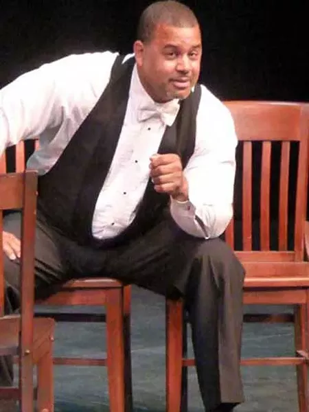 Floyd Patterson, II starred as Paul Robeson in the Unison production of "Paul Robeson" at SUNY New Paltz on February 16.