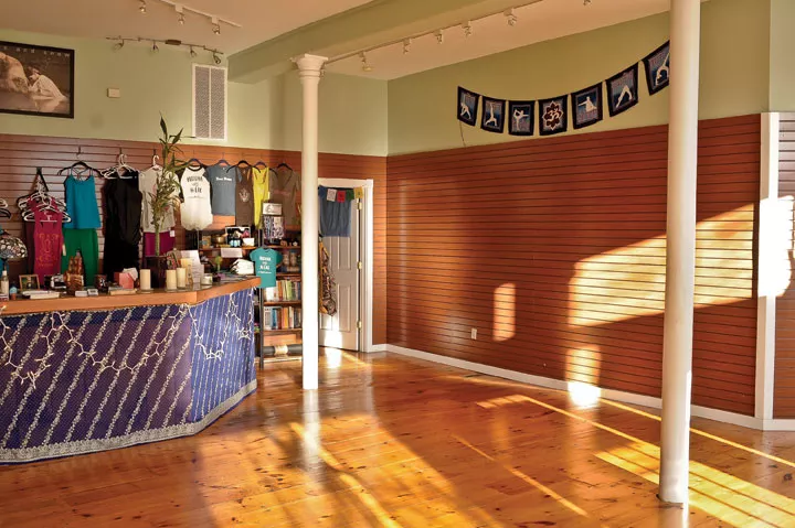 Happy Buddha Yoga in Goshen. - DAVID MORRIS CUNNINGHAM