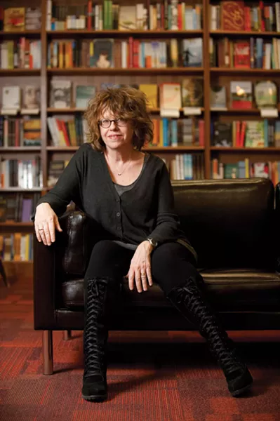 Judy Blundell at Oblong Books & Music in Rhinebeck. - JENNIFER MAY