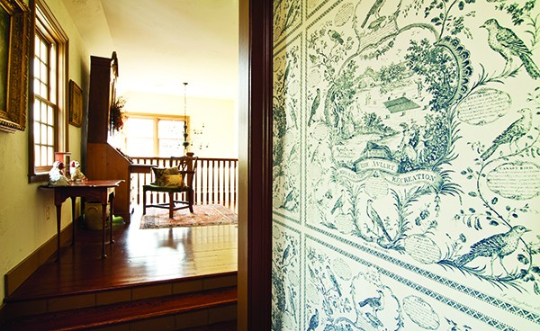 Lang Syne is home many varieties of decorative wallpaper. - DEBORAH DEGRAFFENREID