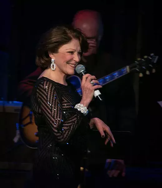 Linda Lavin performing at Club Helsinki on February 10.