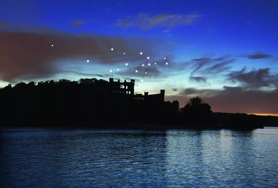 Melissa McGill’s “Constellation” will be installed at Bannerman’s Castle this month.