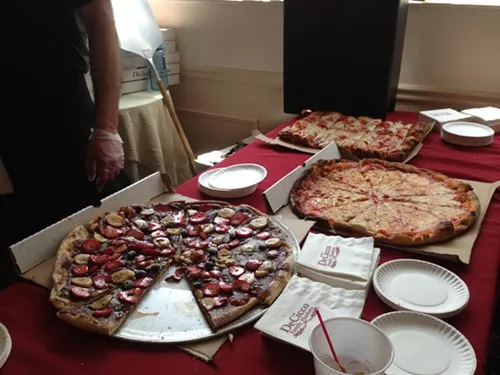 DeCiccos Pizza from Brewster won Best Overall Pizza DeCiccos Pizza from Brewster won Best Overall Pizza