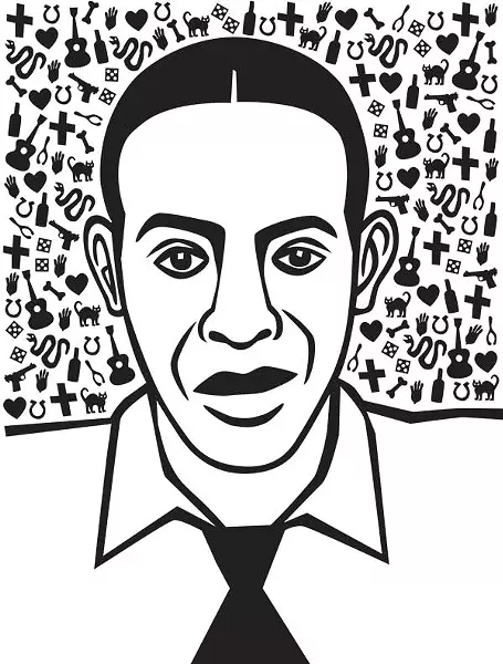 Robert Johnson, Margie Greve, Digital Art Work, 8" x 10", 2012.