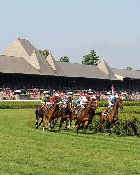 Saratoga race course. - ADAM COGLIANESE