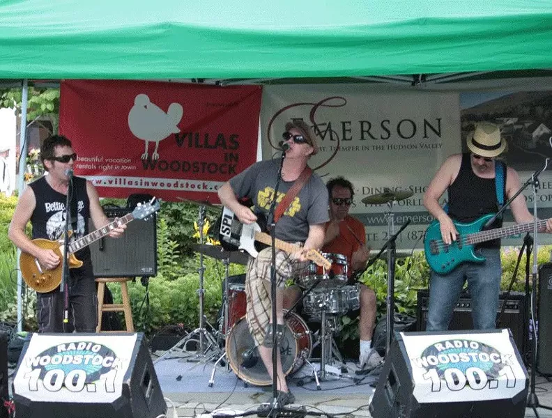 Spiv UK perform at Woodstock Concerts on the Green last year.