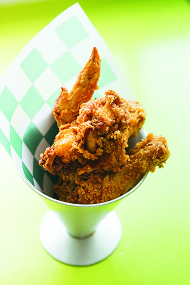 The buttermilk fried chicken is a house specialty at Kitchenette in High Falls. - THOMAS SMITH