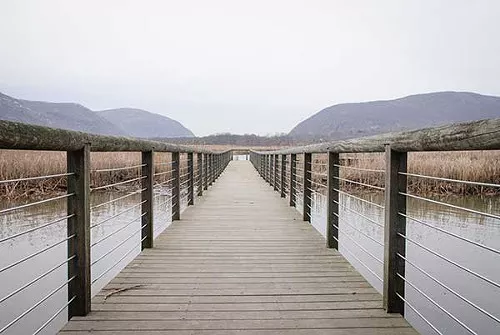 The Constitution Marsh boardwalk in Cold Spring. The Constitution Marsh boardwalk in Cold Spring.