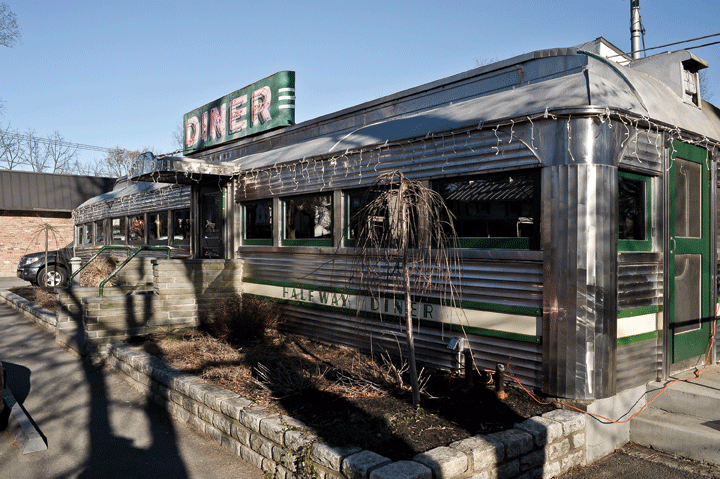 The Historic Village Diner in Red Hook. - DAVID MORRIS CUNNINGHAM