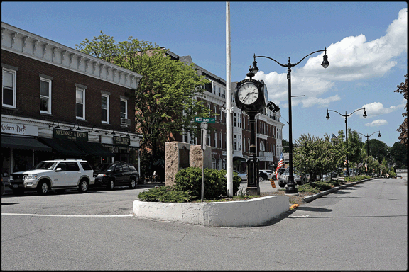 The intersection of West Main Street and Charles Colman Boulevard in downtown Pawling. - DAVID CUNNINGHAM