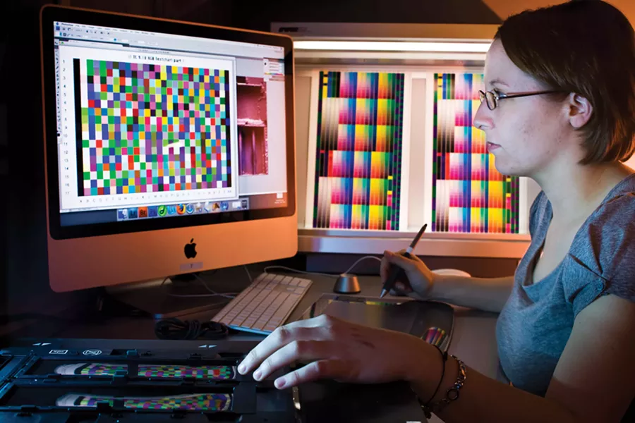 The lab at Center for Photography at Woodstock. - DAVID CUNNINGHAM