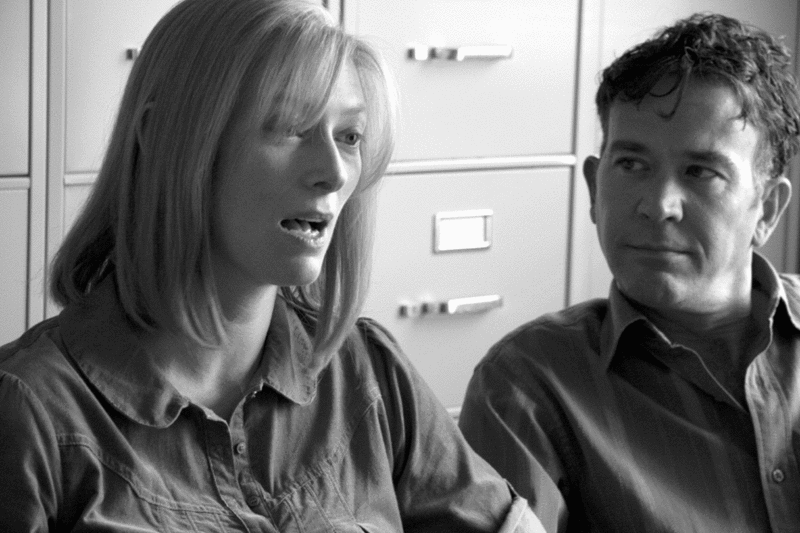 Tilda Swinton and Timothy Hutton in a scene from _Stephanie Daley_. - HILLARY HARVEY