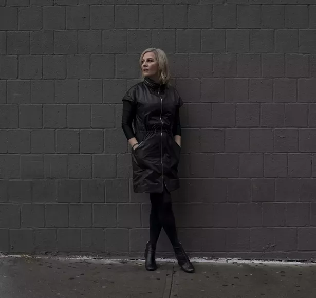 Designer Yuli Ziv in her versatile creation, the Ultima Dress. - ABIE TROEN
