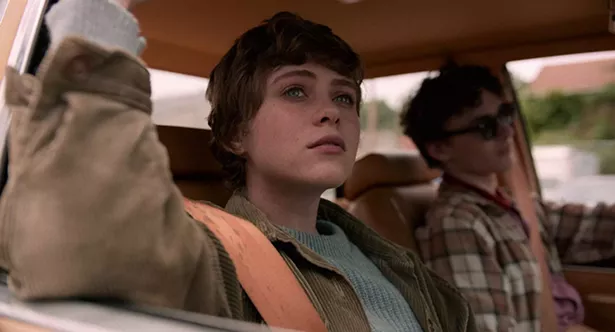 Sophia Lillis and Wyatt Oleff in "I Am Not Okay with This" (2020) - COURTESY OF NETFLIX