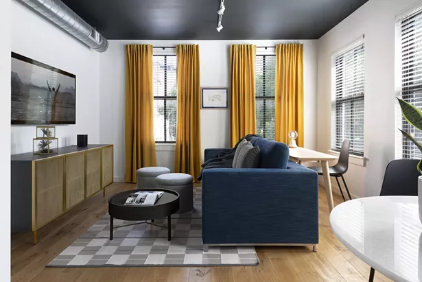 An Air B&B space in Philadelphia that Hendley & Co designed, meant for the traveling professional. - HENDLEY & CO