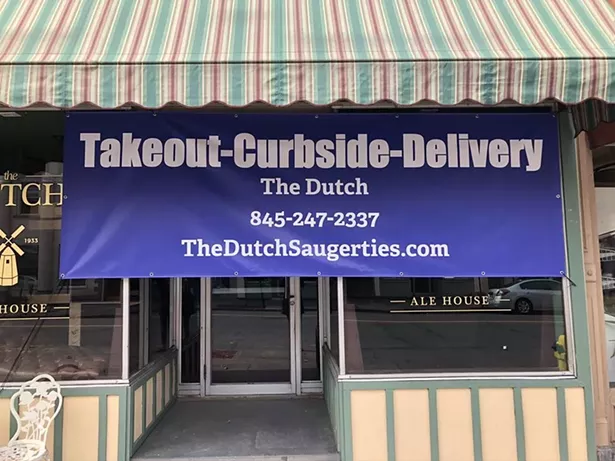 "It wasn't meant to be this way," says owner Dallas Gilpin of the Dutch Ale House in Saugerties. "It's been tough."