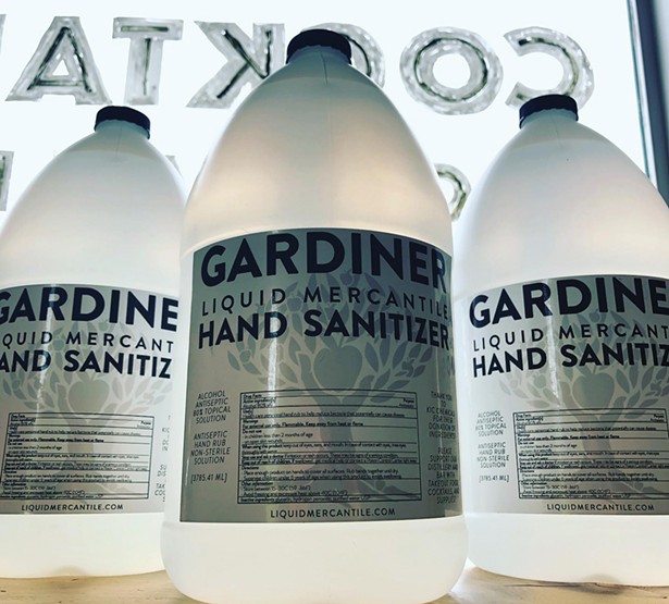 Gardiner Liquid Mercantile hand sanitizer