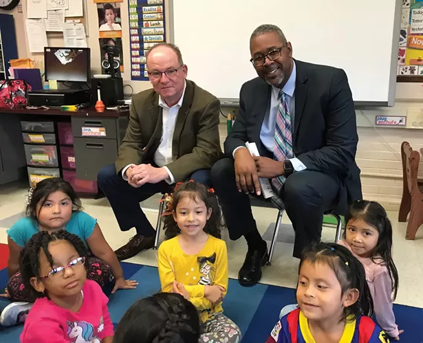 Poughkeepsie Mayor Rob Rolison and Schools Superintendent Eric Rosser launched the Children’s Cabinet to develop a shared vision for a cradle-to-career path for the city’s children.