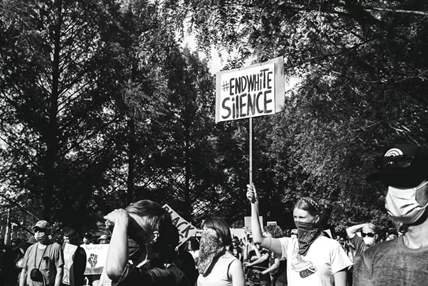 Black Lives Matter March on June 3 in Kingston - PHOTO: STEPHANIE ALINSUG