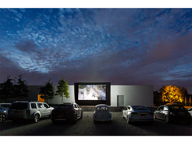 Cinema in Piazza at Magazzino