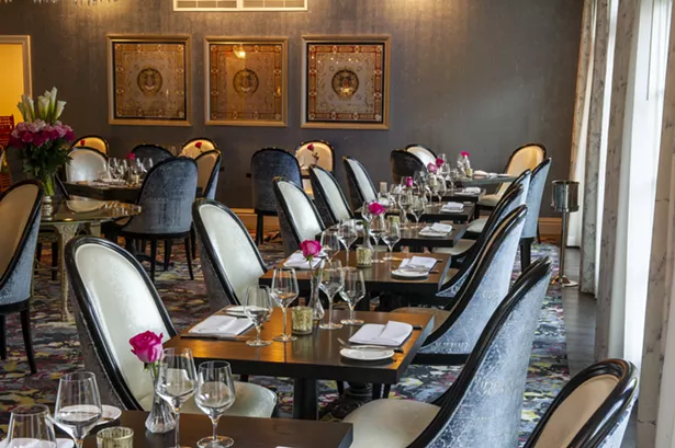 The dining room at Willow by Charlie Palmer