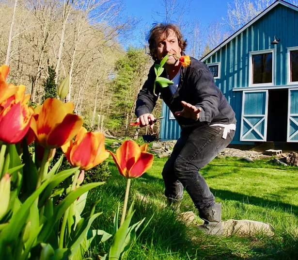 A still from one of FireDean's Zoom gardening classes
