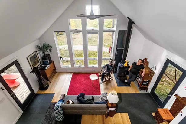 Gone to the Dogs: Two Writers Design Pup-Friendly Abode in the Woods