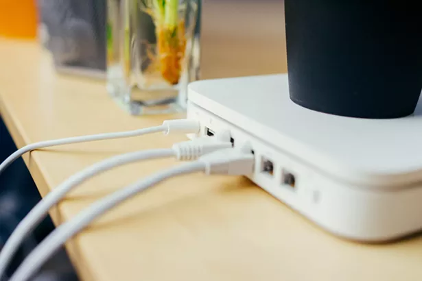 Wireless routers can be a source of EMFs in your home.
