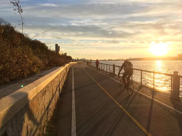 A portion of the EST on the West Side in Manhattan