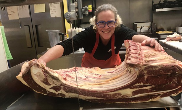 Barb Fisher, owner of Barb's Butchery and Barb's Fryworks.