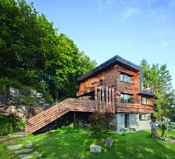North Street House, a Passive House retrofit in Cold Spring completed by River Architects. - BRAD DIXON