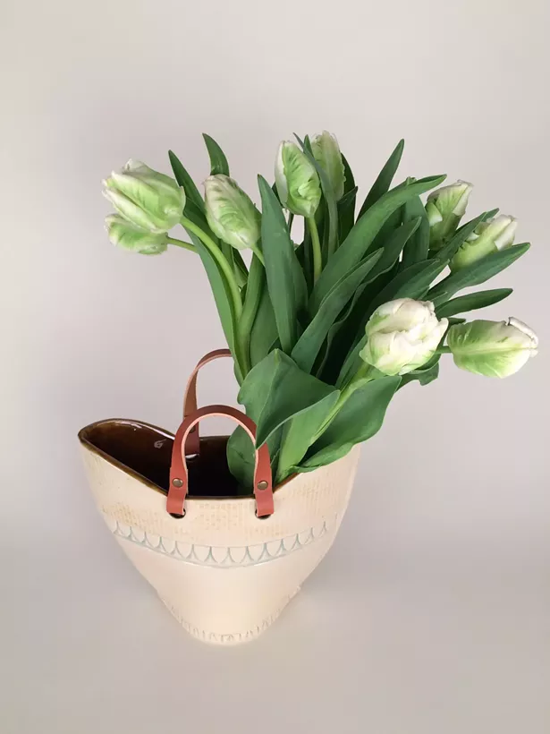Ceramic vase by Hester's Studio