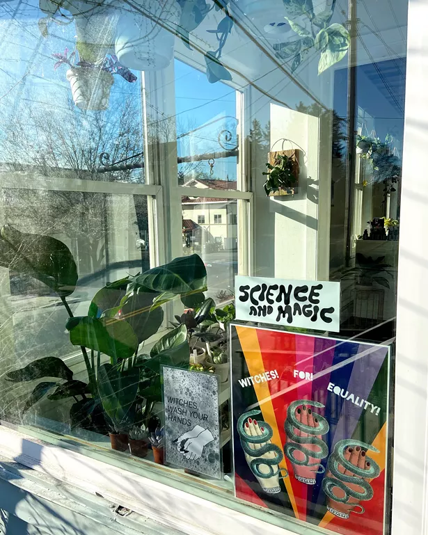 The aforementioned "science and magic" sticker. - DANA COOPER