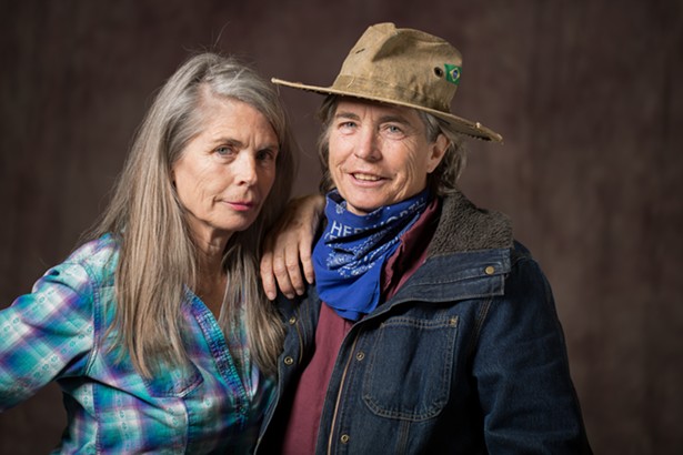 Gail Hepworth, left, and her sister Amy Hepworth, right. - IMAGES COURTESY OF HEMPIRE STATE GROWERS