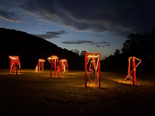 Point of Action by Nina Cooke John at Wassaic Project