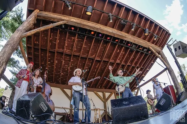 Pete Seeger and friends perform at the first annual Summer Hoot, 2013.