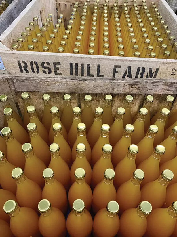 Rose Hill Orchard in Red Hook debuted their line of raw, unrefined, unfiltered natural wines and ciders in 2019.