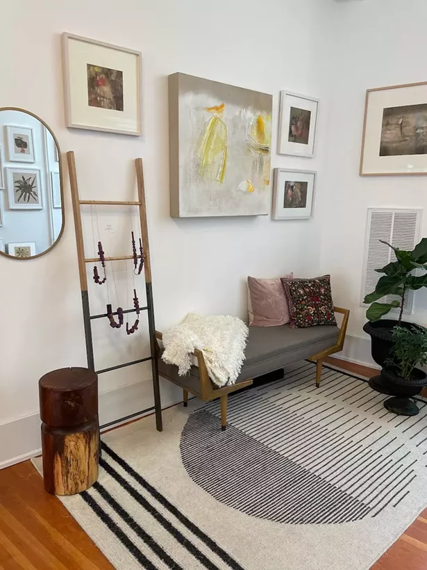 Pinkwater Gallery features artwork and furnishings in a home-style atmosphere. - IMAGES COURTESY OF PINKWATER GALLERY
