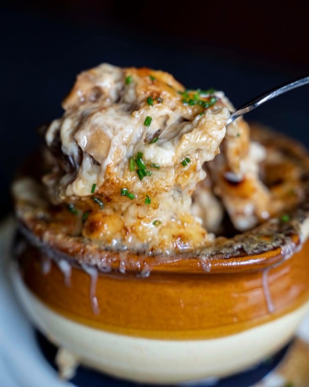 Onion soup at The Dutch, Saugerties - IMAGES COURTESY OF HUDSON VALLEY RESTAURANT WEEK