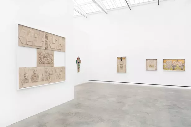 Installation view of "Nivola: Sandscapes" at Magazzino Italian Art in Cold Spring. - PHOTO BY MARCO ANELLI. COURTESY MAGAZZINO ITALIAN ART.