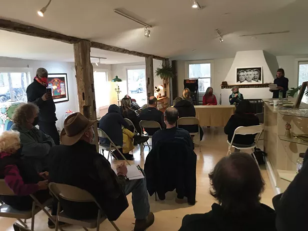 Illuminated Leaf, a storefront on Rock City Road, aims to be the first legal cannabis dispensary in Woodstock. On December 11, it held an educational event with local cannabis experts.