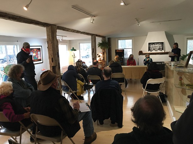 Illuminated Leaf, a storefront on Rock City Road, aims to be the first  legal cannabis dispensary in Woodstock. On December 11, it held an educational event with local cannabis experts.