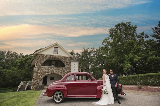 Allison and Renzo's wedding on August 7, 2021 at Brotherhood Winery was planned by Bianca Hendricks of RSVPbyB. - PHOTOGRAPH BY MARIANA FEELY PHOTOGRAPHY